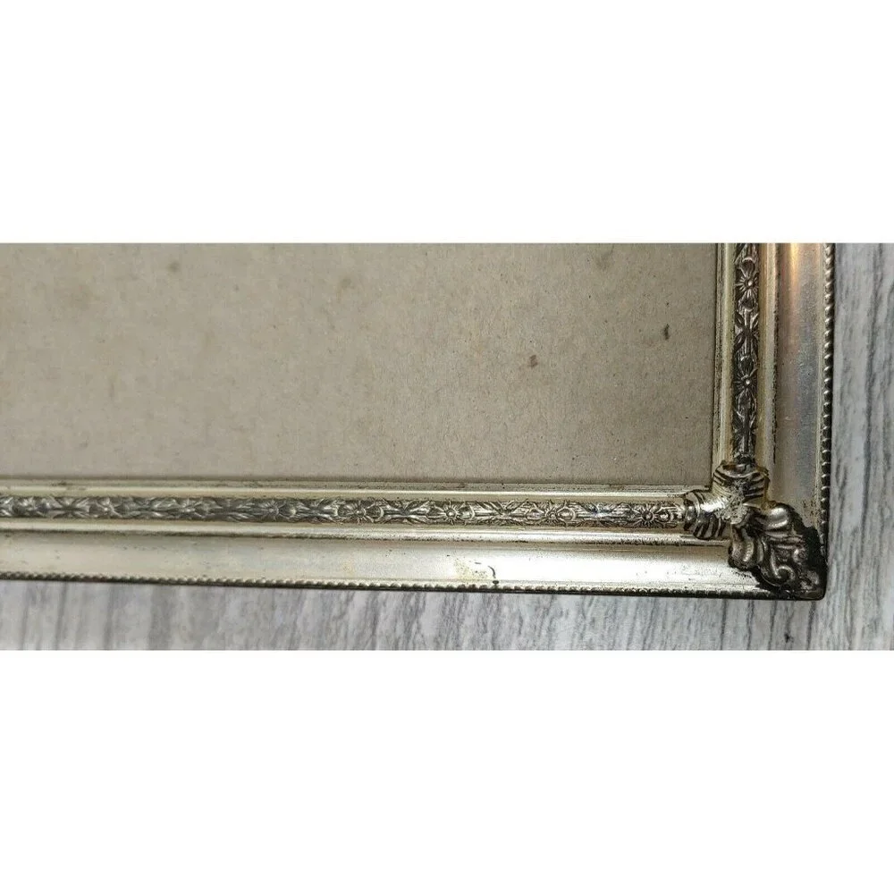 VTG Reliance Industries 411 Beige Free Standing Hanging Art Deco Picture Frame